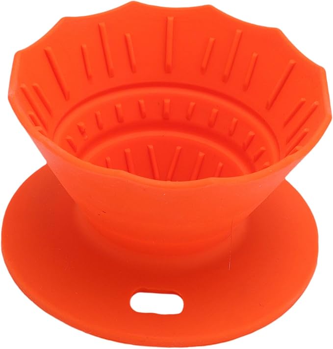 Pour Over Coffee Dripper Silicone Food Grade Portable Hand Brewed Coffee Filter - Image 2