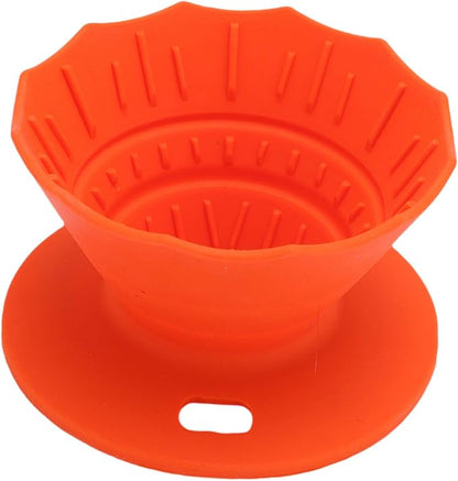 Pour Over Coffee Dripper Silicone Food Grade Portable Hand Brewed Coffee Filter - Image 2