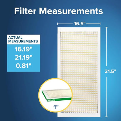 Filtrete 16.5x21.5x1 AC Furnace Air Filter, MERV 8, MPR 700, Tough on Pollen - Image 2