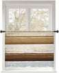 Sheer Curtains 54 Inch Length, Wood Grain Brown Semi Sheer Curtains Light by Unknown