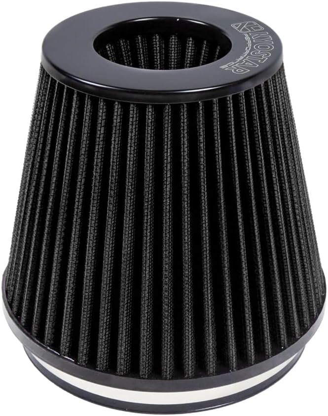 Universal 6" 152mm igh-Flow Air Filter, Reusable Cone Cold Air Intake, High by Kyostar