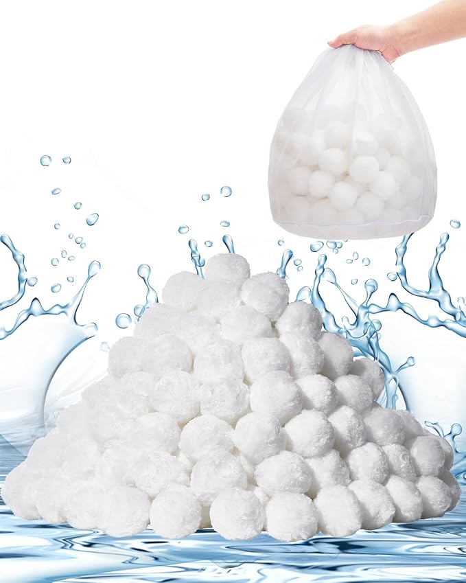 VEVOR Pool Filter Balls for Sand Filter, 3.5 lbs, Filter Balls Replace Pool by VEVOR