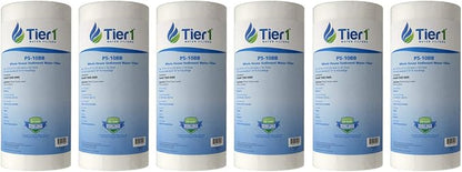 Tier1 5 Micron 10 x 4.5 Water Filter | Spun Wound Polypropylene Whole House by Tier1