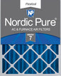 Nordic Pure 16x20x4 Pleated MERV 7 Air Filter 1 Pack by NordicPure