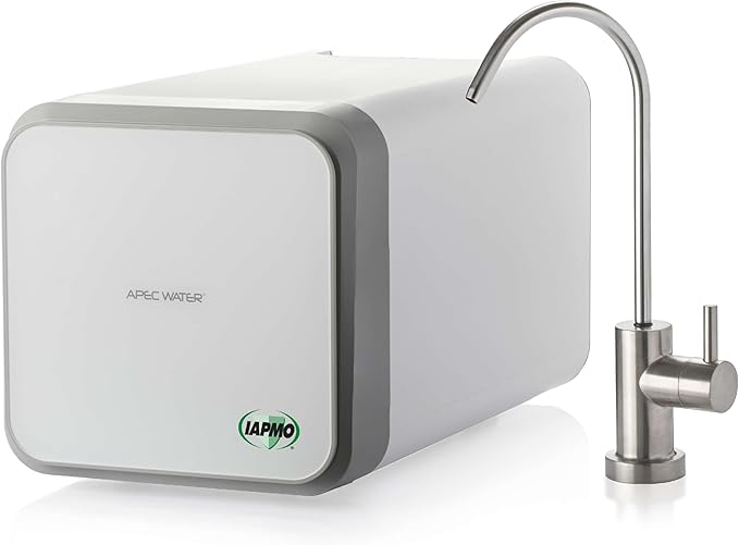 APEC Tankless Reverse Osmosis System, NSF 372 & 58 Certified 3 Stage Water by APECWaterSystems