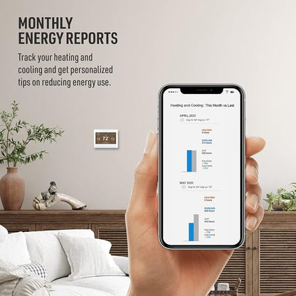 Honeywell Home RTH9600WF Smart Color Thermostat + Honeywell Home 20x25x4 MERV 8 - Image 5