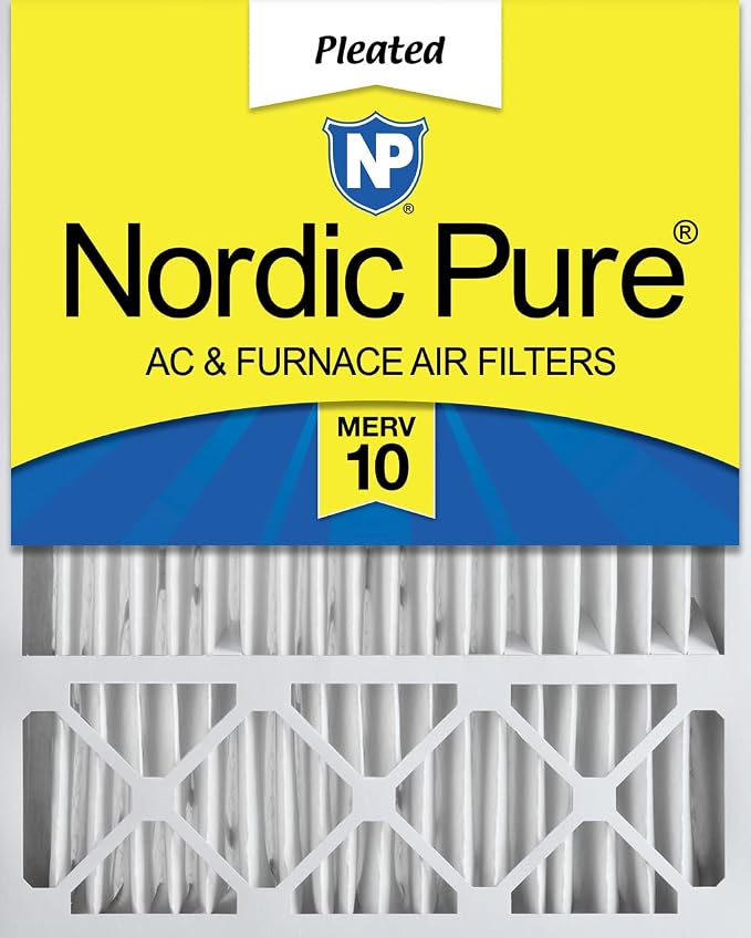 Nordic Pure 20x25x5 Honeywell/Lennox Replacement MERV 10 Air Filter 1 Pack by NordicPure