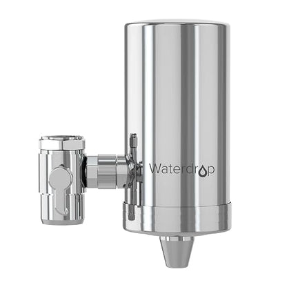 Waterdrop Water Filter for Sink Faucet, 360° Rotating Stainless Steel, NSF by Waterdrop