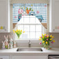 Swag Valance Curtains, Easter Truck by Chees+D+Zone