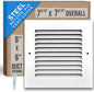 Fits 6x6 Duct Opening | Steel Return Air Grille by Handua | Vent Cover Grill by Handua