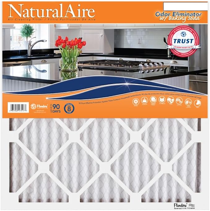 NaturalAire 20x20x1 Pleated Air Filter by Unknown