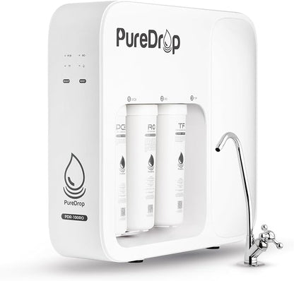 PDR-100RO 3-Stage Under Sink Reverse Osmosis Drinking Water Filtration System by PureDrop