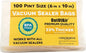 100 Vacuum Sealer Bags: Pint Size by OutOfAir Works by OutOfAirVacuumSealerBags