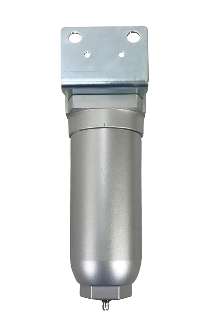 3/4" NPT Industrial Particulate Filter, Removes Water, Debris from Compressed - Image 3