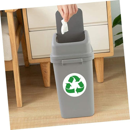 Garbage Sorting Stickers Set 6 Self-Adhesive Waste Classification Labels - Image 9