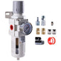 1/2 Inch NPT Air Filter Regulator Combo Piggyback, Air Compressor Water by Unknown