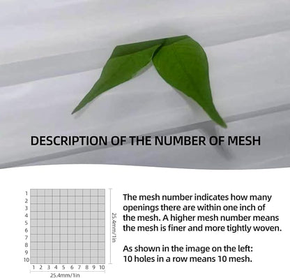 2Pcs Nylon Mesh Filter Cloth 39.4 x 39.4in– 400 mesh Fine Mesh Fabric Sheet - Image 6