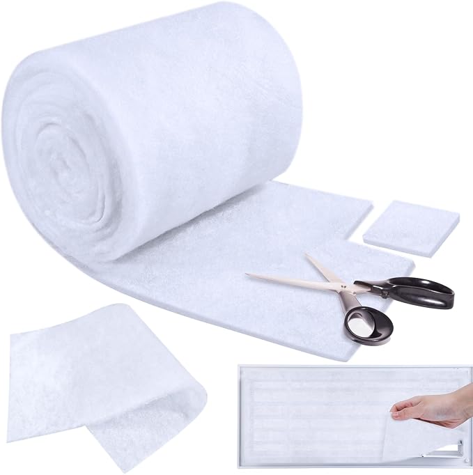 300 x 12 inch Air Vent Filters Polyester Floor Vent Filter Cut to Fit Dust - Image 8
