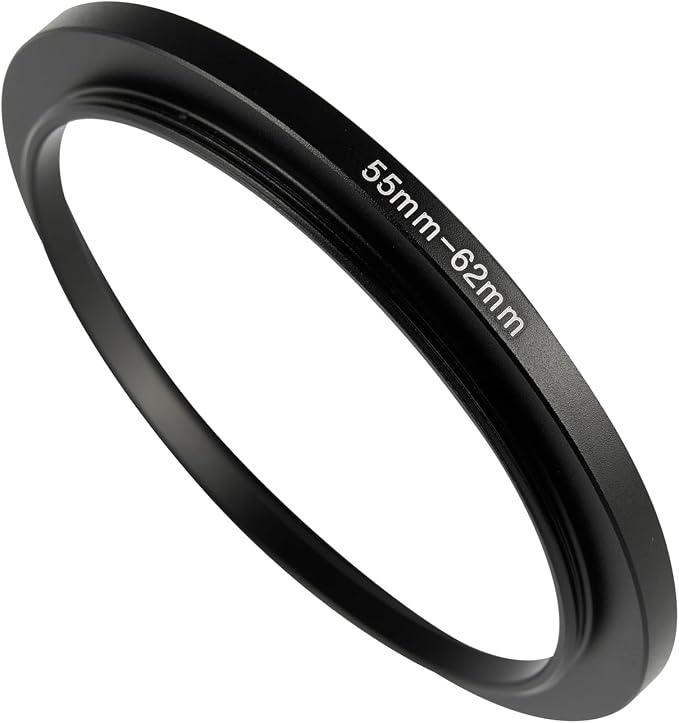 55-62mm Metal Step-Up/Down Ring Adapter Compatible by Unknown