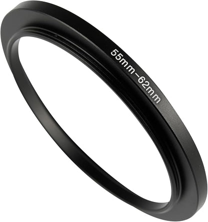 55-62mm Metal Step-Up/Down Ring Adapter Compatible by Unknown