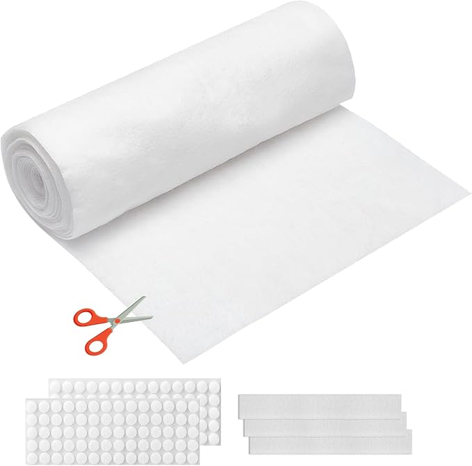 MERV 13 Filter Material, 23 Ft² Electrostatic Media Cut to Fit Air Filters by WAWINYAirVentFilters