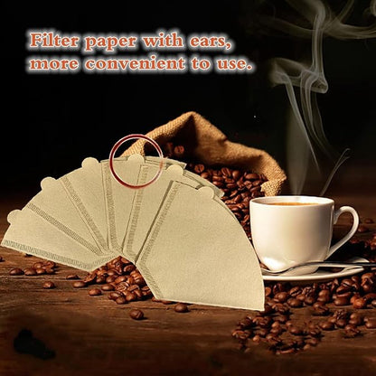 Coffee Filter #2, Cone Coffee Filter 2-4 Cups, Disposable Coffee Filters Paper - Image 5