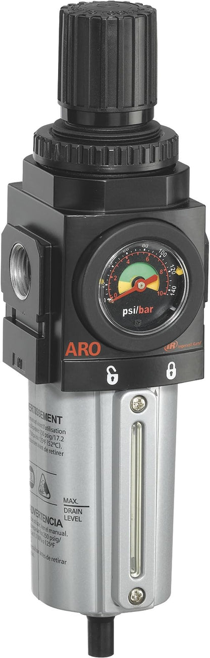 ARO P39344-600-VS Air Filter-Regulator Piggyback, 1/2" NPT - Image 6