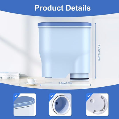 8-Pack Water Filter for Philips Saeco AquaClean CA6903 – Anti-Lime Scale - Image 4