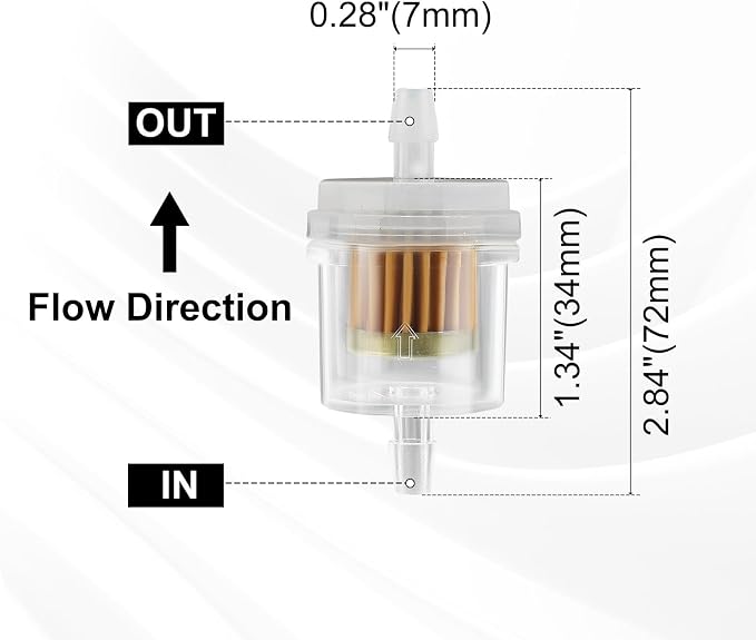 Inline Fuel Filter 1/4" Replace - Image 2