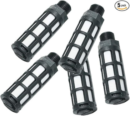 Beduan Pneumatic Air Compressor Muffler Fitting 1/2" NPT Compressed Exhaust by Beduan