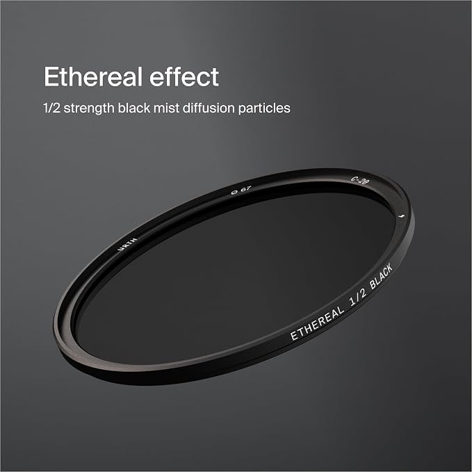 Urth 52mm Magnetic Ethereal Black Mist ½ Diffusion Lens Filter — Cinematic - Image 2