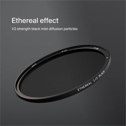 Urth 52mm Magnetic Ethereal Black Mist ½ Diffusion Lens Filter — Cinematic - Image 2