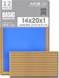 14x20x1 Air Filter Comparable to MPR 100 Basic Economy Furnace Filters by AIRXFILTERSWICKEDCLEANAIR