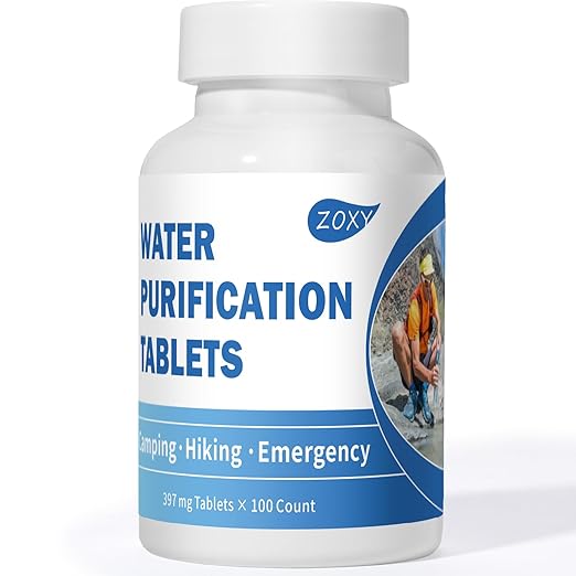 Water Tablets Purification for Drinking by Unknown