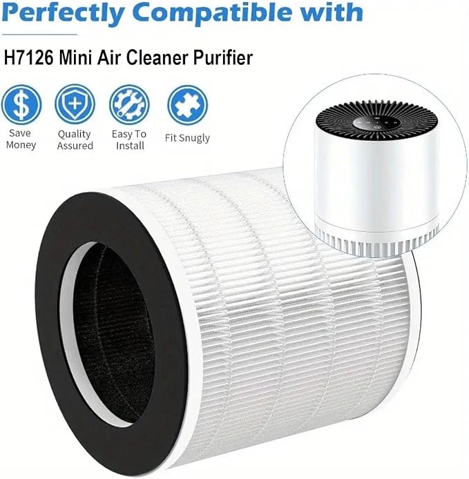 2 Pack H7126 Replacement Filter Compatible - Image 2