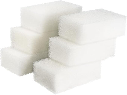AQUANEAT 6-Pack Replacement Filter Sponge Pads, Aquarium Foam Insert Compatible by Aquaneat