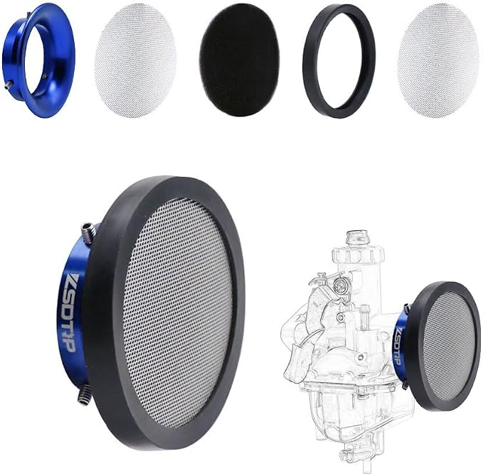 Carburetor Carb 40mm Air Filter Cleaner Velocity Stack Modified Trumpet by ZSDTRP