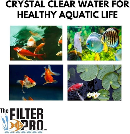Carbon Fine Filter Media, 3/8" Thick, Ponds or Water Gardens, Made in USA - Image 6
