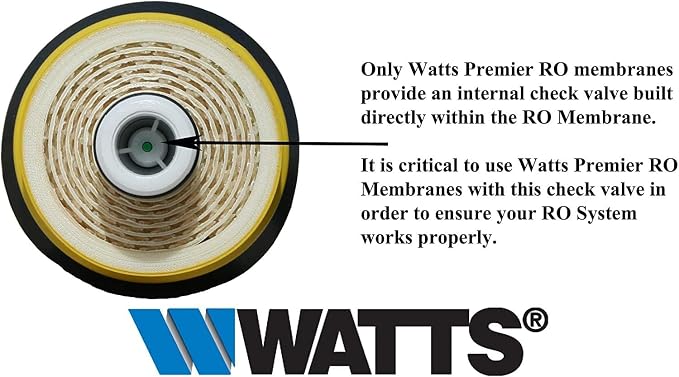 Watts Premier RO Water Filter 50 GPD Semi-Permeable Membrane Replacement - Image 5