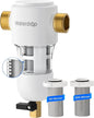 Waterdrop Spin Down Sediment Filter, 50/200 Micron Reusable Whole House Water by Waterdrop