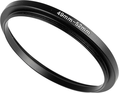 49-52mm Metal Step-Up Ring Adapter Compatible by Unknown