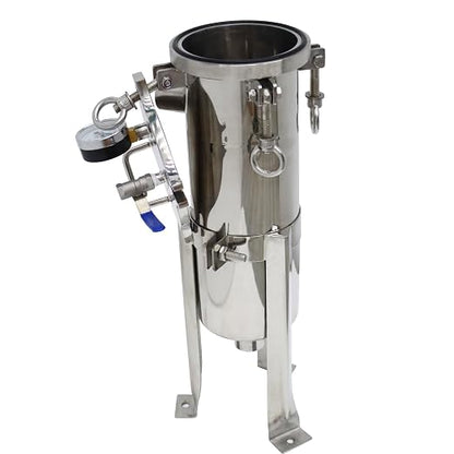 #3 Bag Filter Housing 304 Stainless Steel Filter Solid-Liquid Separation Tool - Image 5