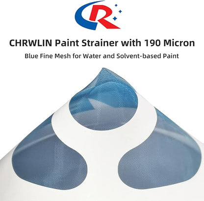 100 Pack of Paint Strainers, Paint Filter Strainer Paper Cone - Image 5