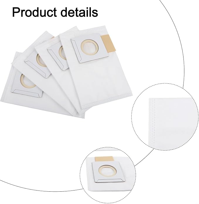 5-Layer Electrostatic Fleece 197903-8 Filter Bags - Image 3
