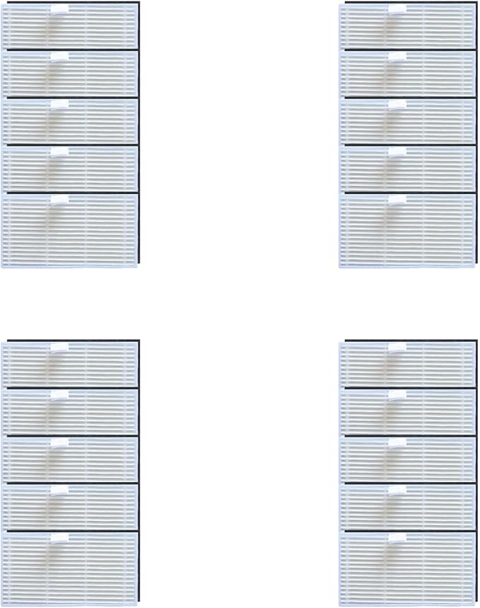 Washable HEPA Filters For Uninell UR3 Robot Vacuum Cleaner, Filter Paper by Lioaeust