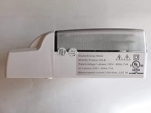 DAE P254-400-S KIT, UL kWh Smart Submeter, 3 Phase, 400A, 120-480v, 3 Solid Core CTs (Inner Dia 1.38"), RS485