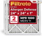 Filtrete 24x24x1, AC Furnace Air Filter MPR 1 MERV 11, Allergen Defense by Filtrete