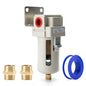 1/2" NPT Air Dryer for Compressor | Compressed Air Line Filter | 5 Micron Brass by EBEIZZI