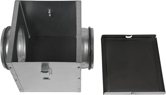 Repa Market 4" Duct Air Filter Box – Galvanized Steel Inline Dryer Filter - Image 9