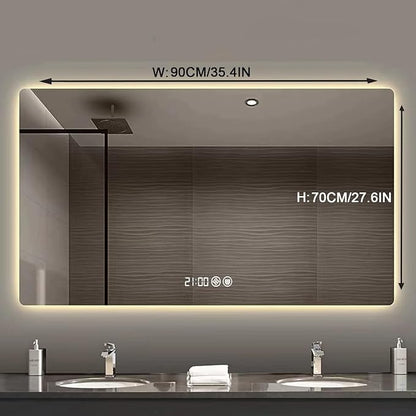 Bathroom Mirror with LED Lights，LED Bathroom Mirror，Smart Lighted Bathroom - Image 2